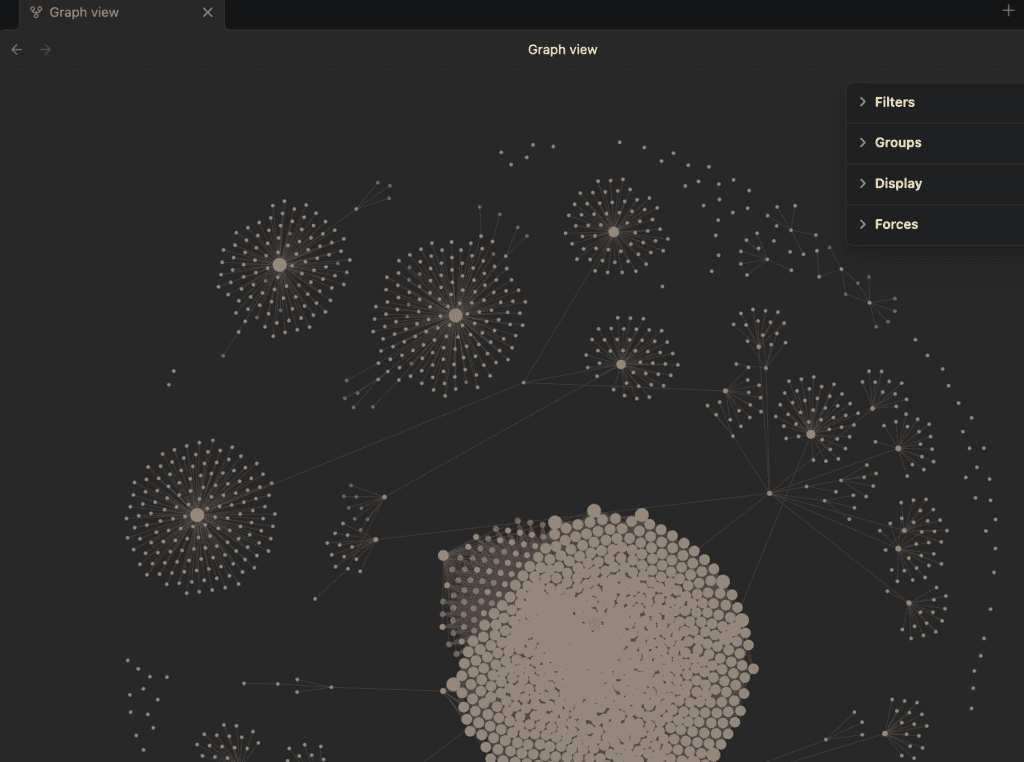 obsidian graph view